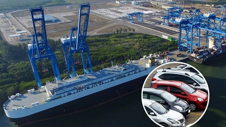 Movimiento de vehículos por puerto de Veracruz se contrajo y por Tuxpan creció