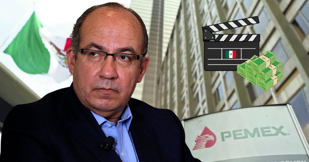 CALDERÓN GASTÓ  MDD DE PEMEX EN HACER PELÍCULAS CON ACTORES DE TELEVISA