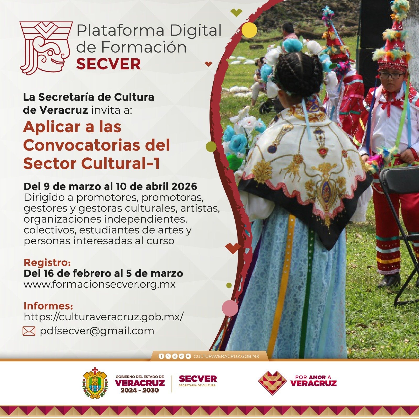 SECVER abre curso gratuito para postular a convocatorias culturales 2026