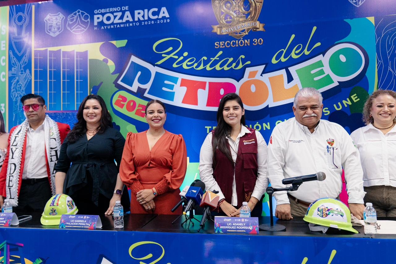 GOBIERNO DE POZA RICA CELEBRA SUS RAÍCES CON LAS FIESTAS DEL PETRÓLEO 2026