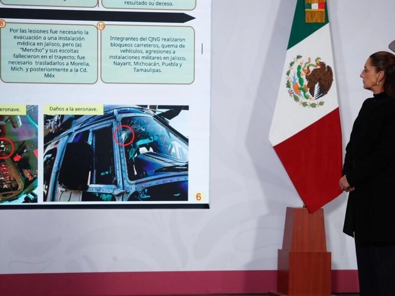 Los ciudadanos pueden estar tranquilos; trabajamos por la paz y la seguridad: Sheinbaum