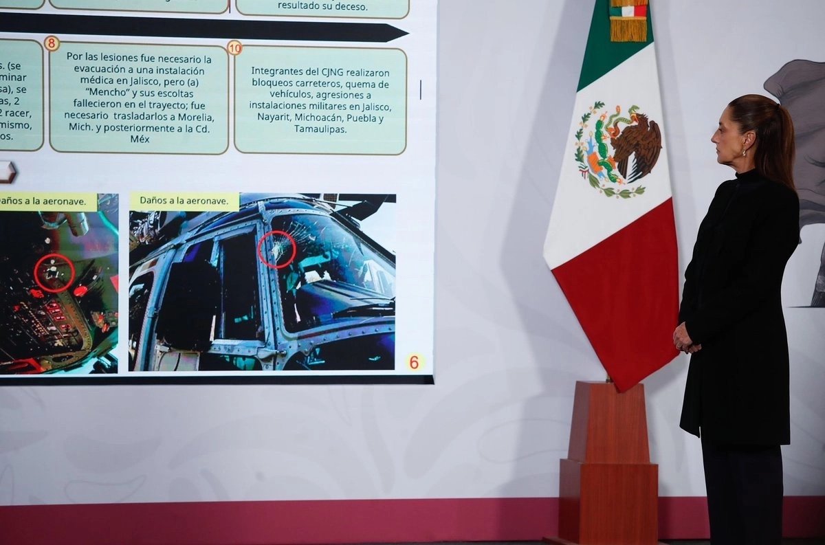 Los ciudadanos pueden estar tranquilos; trabajamos por la paz y la seguridad: Sheinbaum