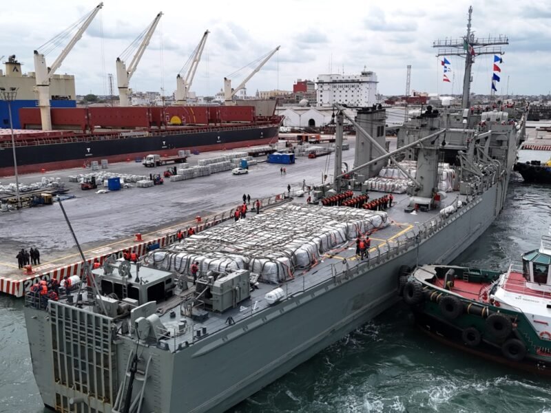 Gobierno de México envía nuevo cargamento de ayuda humanitaria al pueblo de Cuba, a través de dos buques de la Armada de México