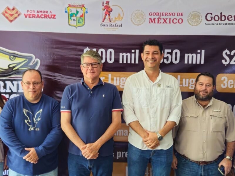 San Rafael será sede del segundo torneo del Serial Veracruzano de Pesca de Robalo 2026
