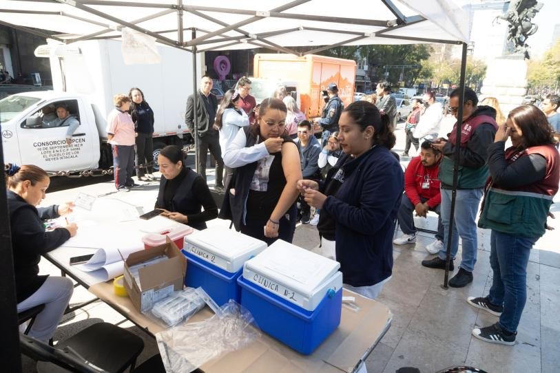 Suman más de 14 millones de vacunas aplicadas contra sarampión; garantizan abasto