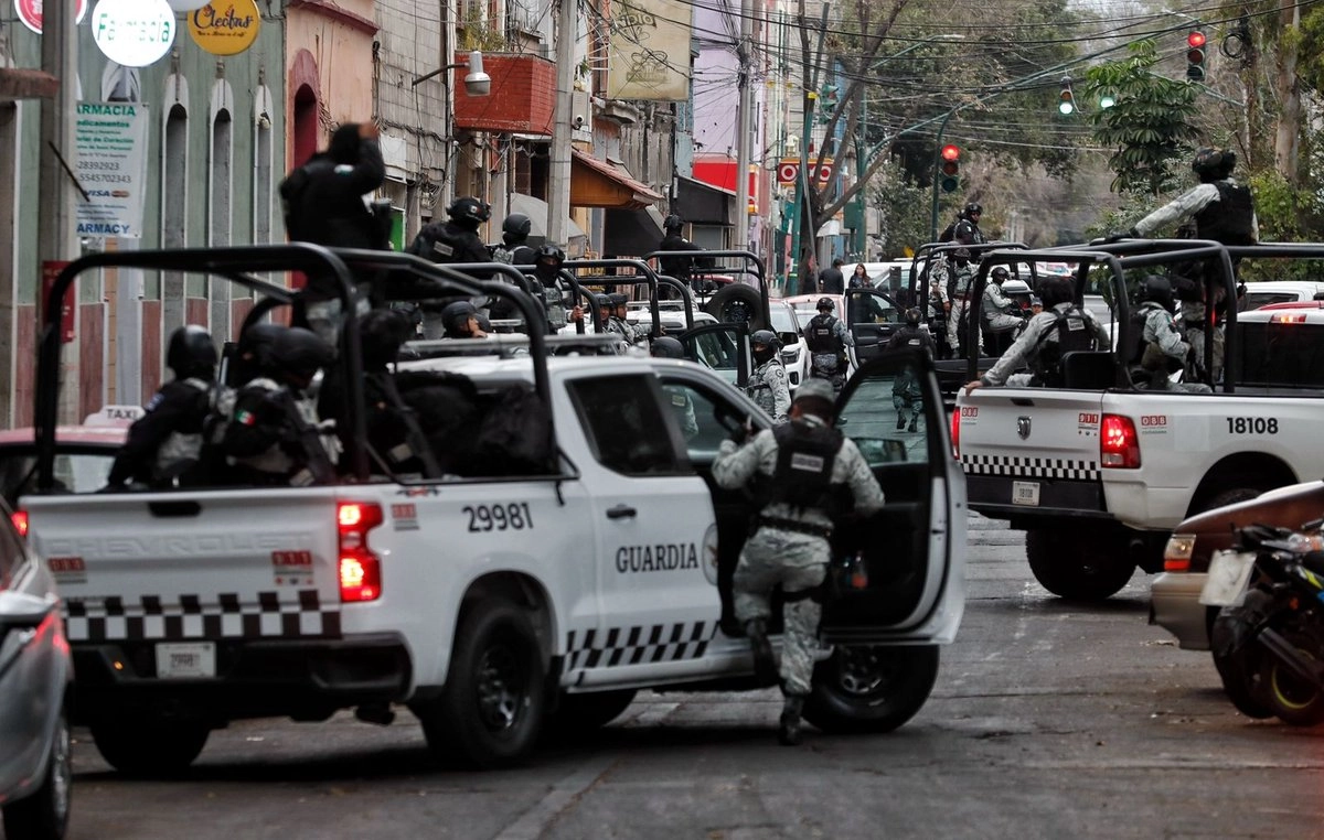 GN mantiene fuerte operativo de custodia en la FEMDO, donde están los restos de ‘El Mencho’