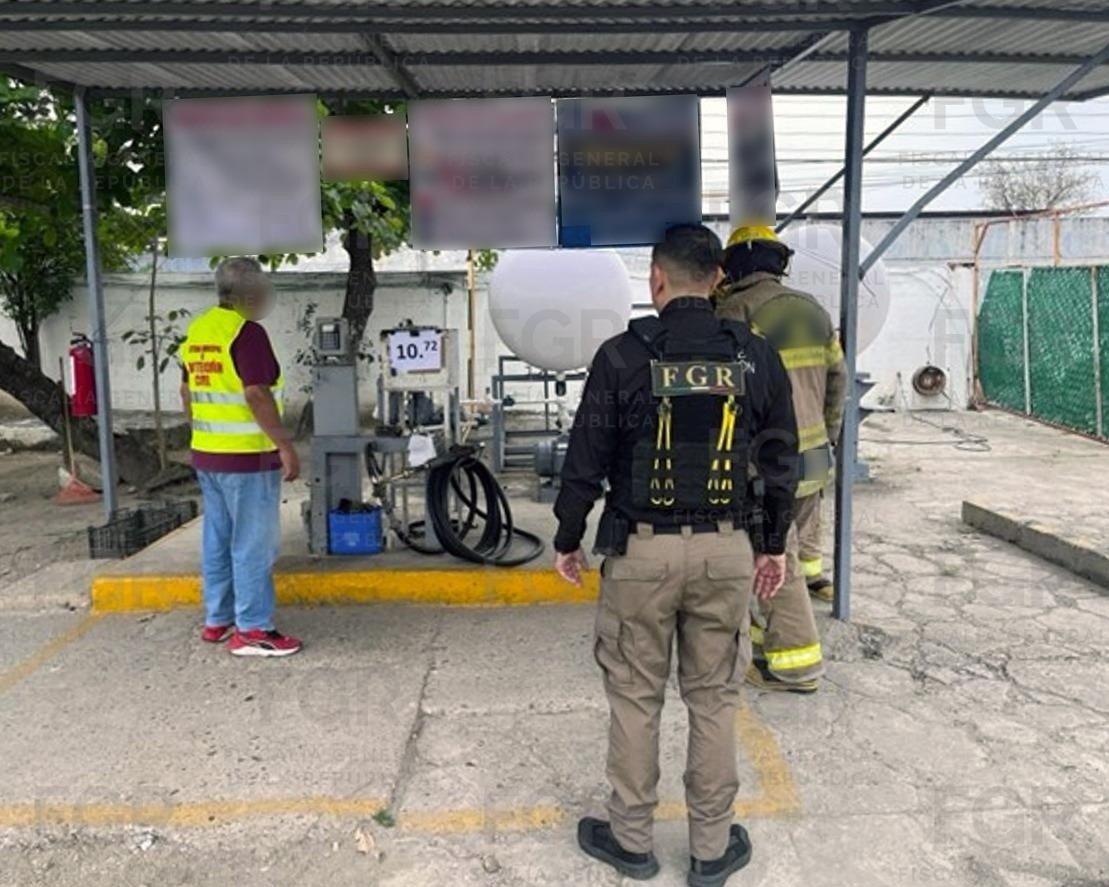 FGR asegura 20 mil litros de gas LP en cateo en Cosamaloapan