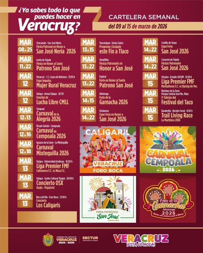 Veracruz está de moda con una semana de fiestas, música y gastronomía