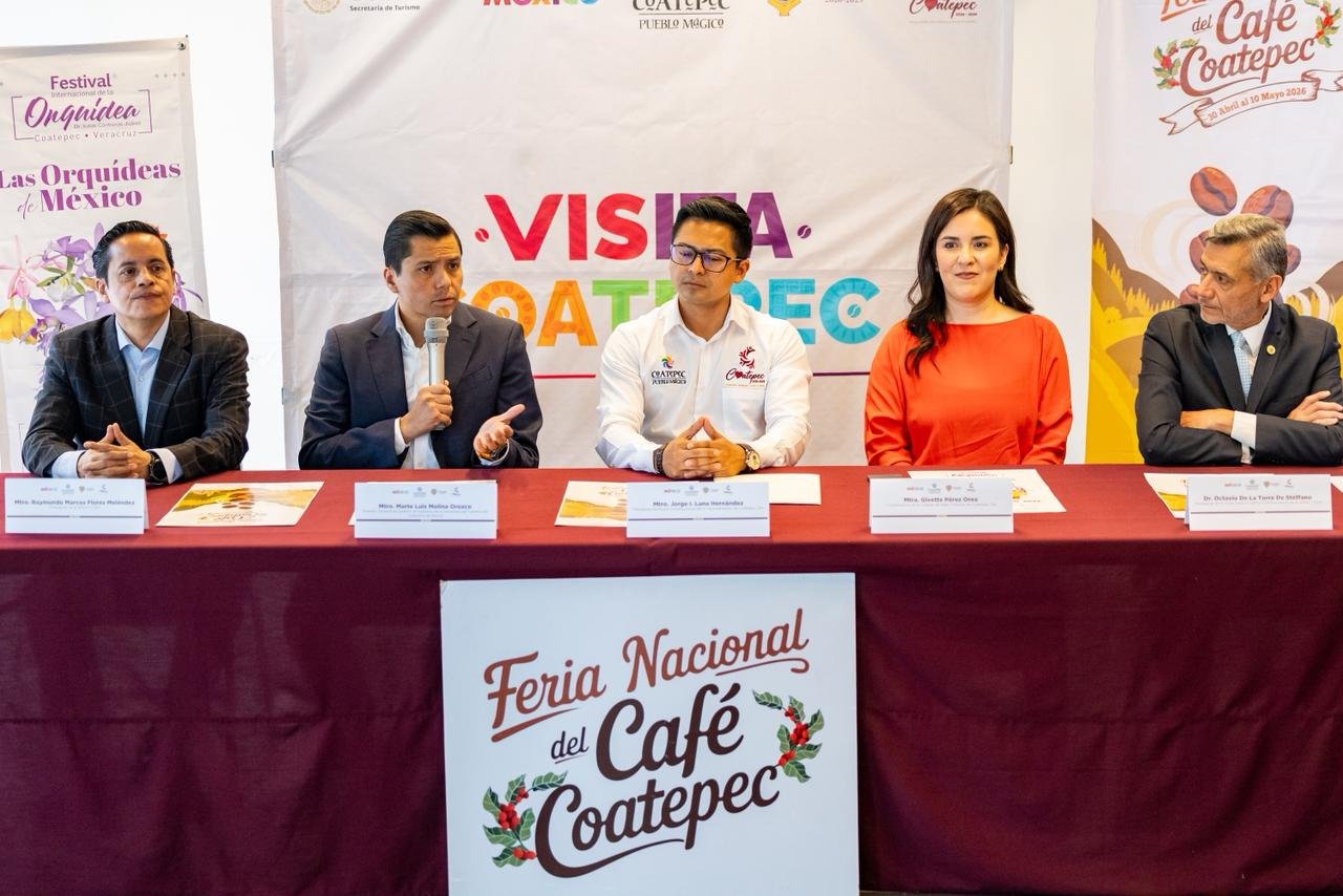 Coatepec se prepara para la Feria Nacional del Café y Festival de la Orquídea