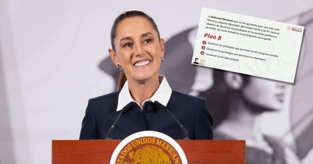 Sheinbaum reafirma que la no aprobación de la reforma electoral no es una derrota
