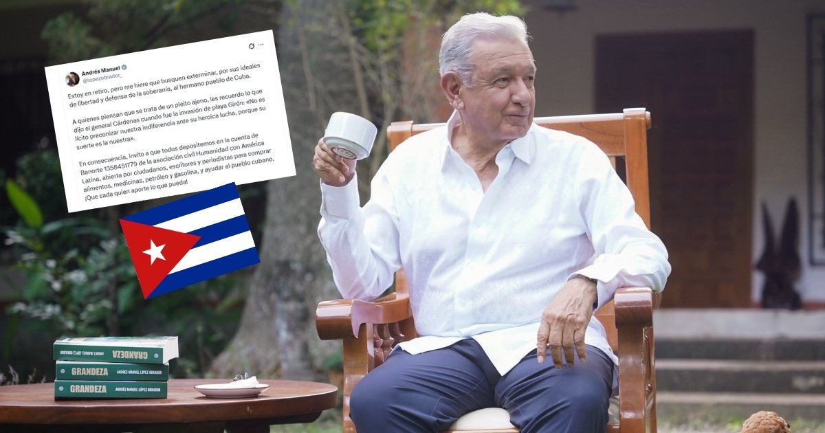 AMLO convoca a donar para apoyar al pueblo