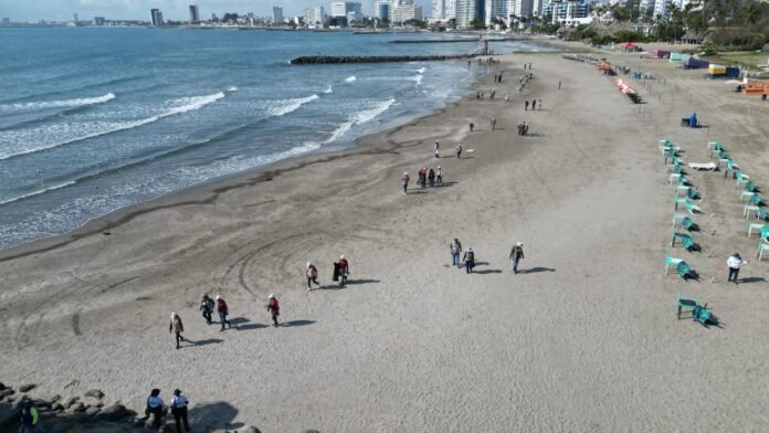 Gobierno descarta riesgos: playas de Veracruz siguen limpias