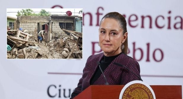 Apoyos de 25 mil a 70 mil pesos para afectados por inundaciones en Veracruz