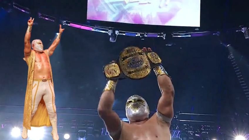 ¡Orgullo mexicano! Místico gana el campeonato mundial de tríos de AEW