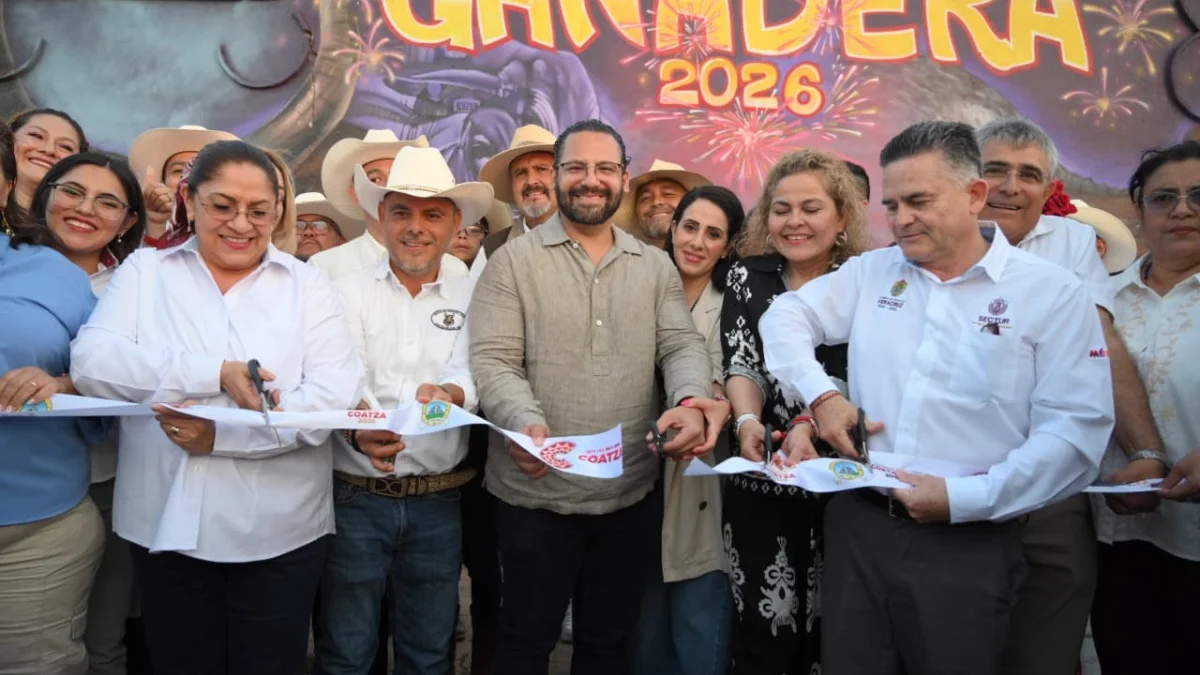 Arranca la fiesta más grande del sur: inaugura Pedro Miguel Rosaldo la Expo Feria Coatza 2026