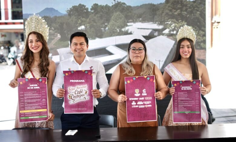 Con 196 actividades y 130 mil visitantes esperados, Coatepec alista Feria Nacional del Café 2026