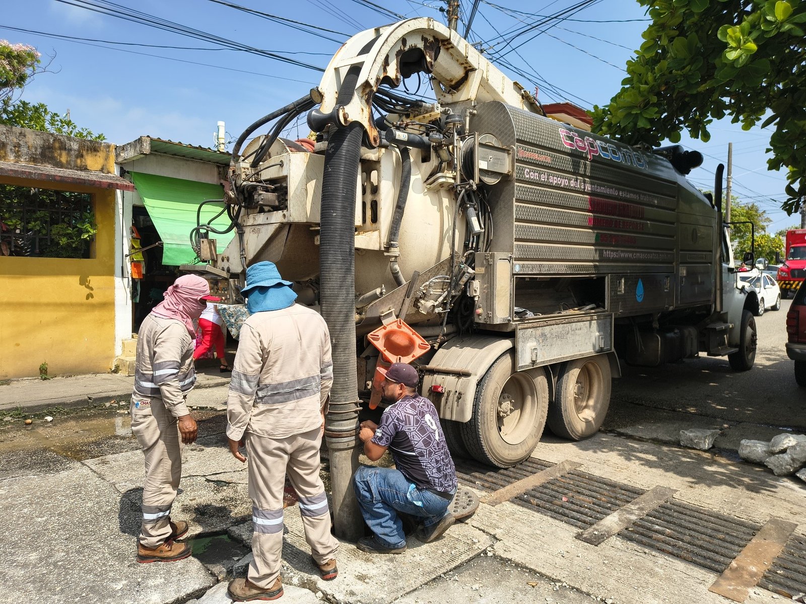 CMAS corrige rezago sanitario en Santa Isabel Tercera Etapa tras años de fallas en drenaje