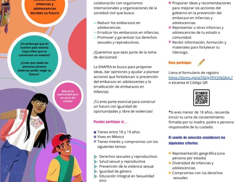 Convocan a jóvenes de Coatzacoalcos a participar en Estrategia Nacional para Prevenir Embarazo Adolescente