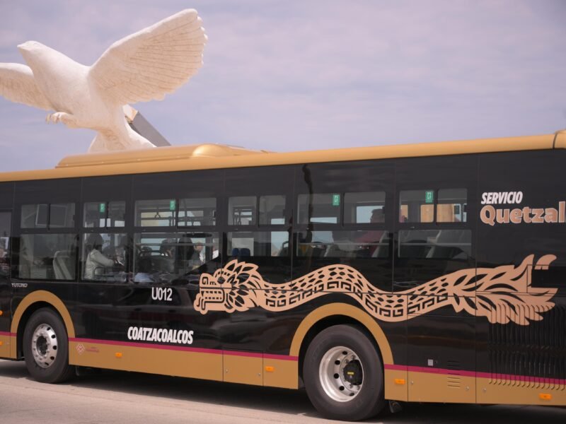 Tras periodo gratuito, Quetzalli inicia cobro y operación regular en Coatzacoalcos