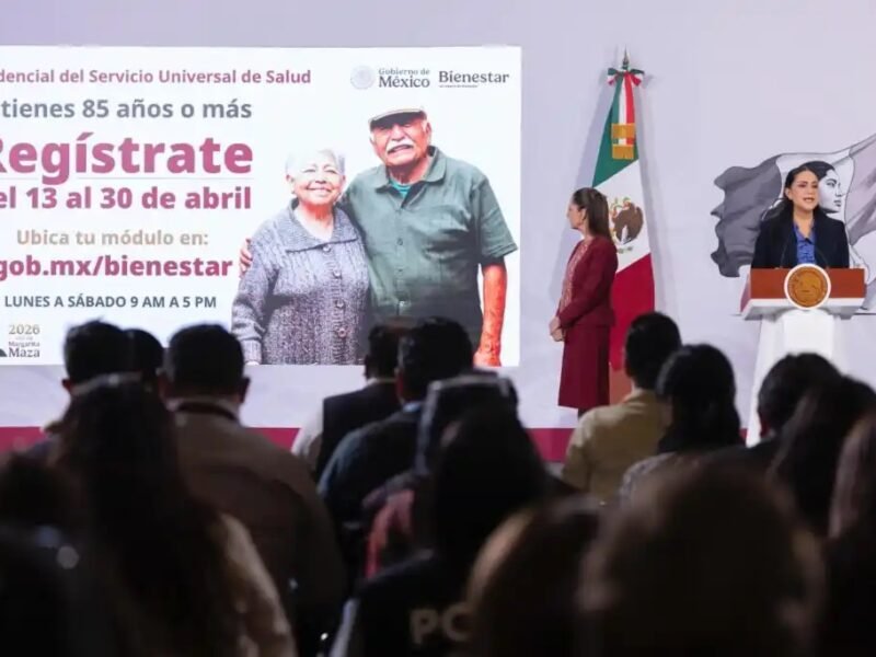 Sheinbaum anuncia paso histórico: decretará el servicio universal de salud