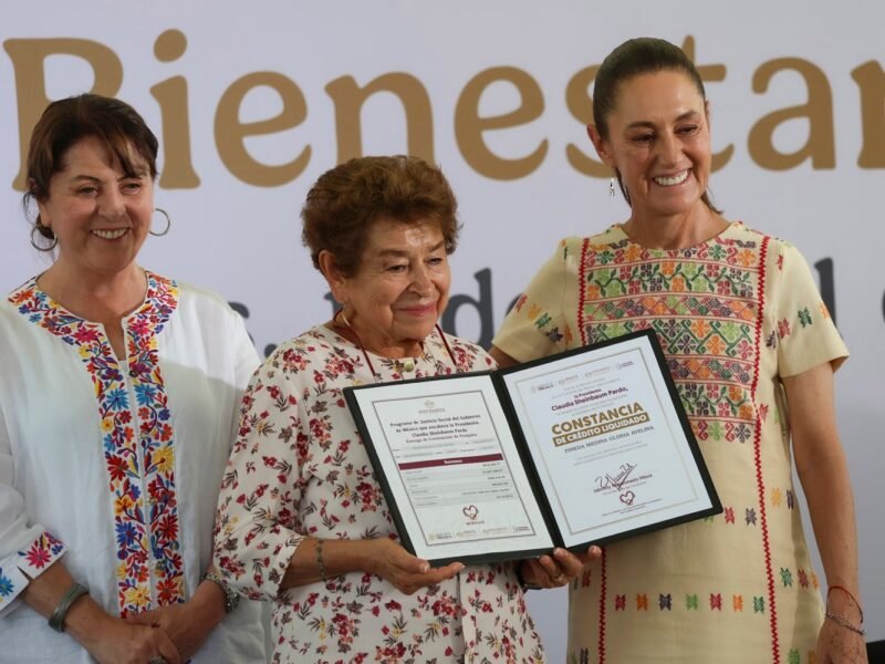 En Morelos, Sheinbaum entrega más de 800 liberaciones de créditos Fovissste