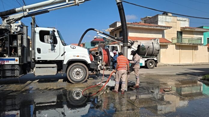 Resultados en 100 días: CMAS logra avance en el mejoramiento de la infraestructura hidráulica y sanitaria
