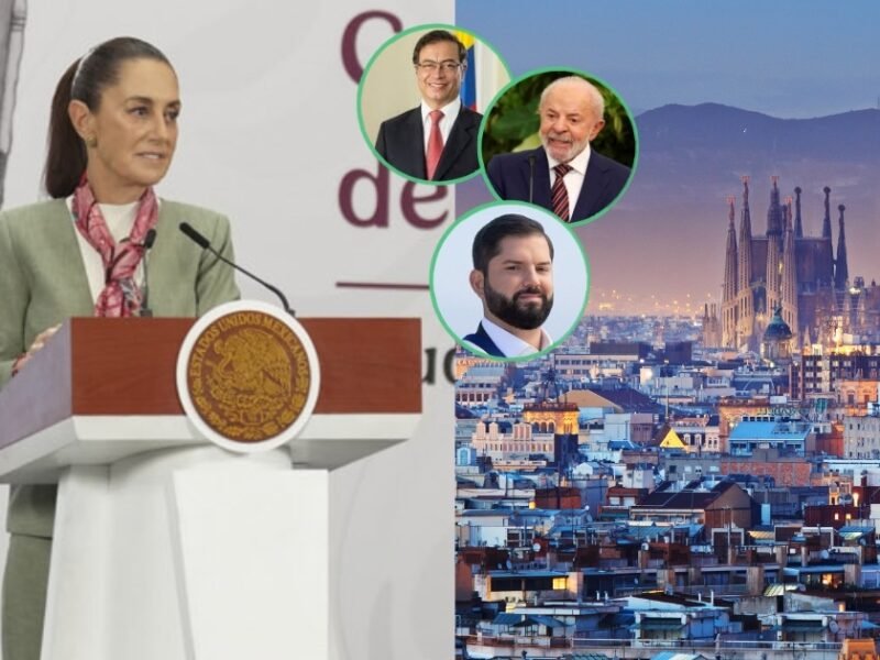 Sheinbaum irá a Barcelona a cumbre con líderes progresistas