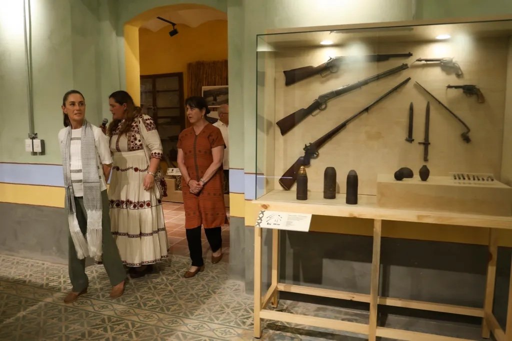 Sheinbaum homenajea a las Mujeres Zapatista con un museo en Morelos