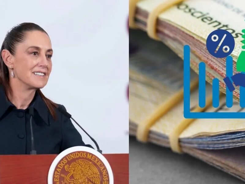 Con Sheinbaum 6.4% menos costo financiero de la deuda pública