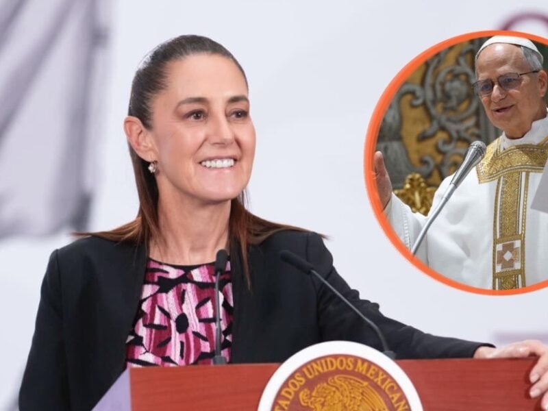 Sheinbaum celebra llamados a la paz hechos por el Papa León XIV