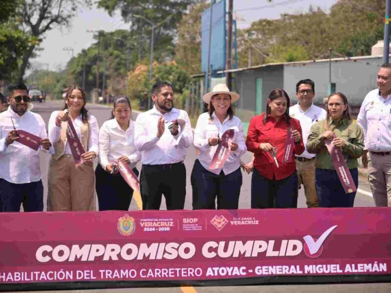 La Cuarta Transformación llega con hechos a Atoyac: Rocío NahleXalapa, Veracruz, México, a sábado 25 de abril de 2026