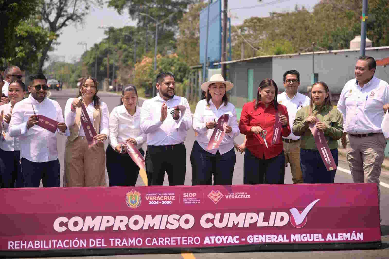 La Cuarta Transformación llega con hechos a Atoyac: Rocío NahleXalapa, Veracruz, México, a sábado 25 de abril de 2026