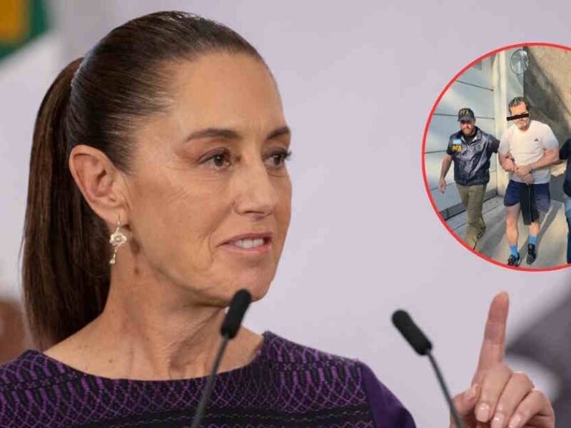 Sheinbaum busca deportación de Farías Laguna; él pide asilo político a Argentina