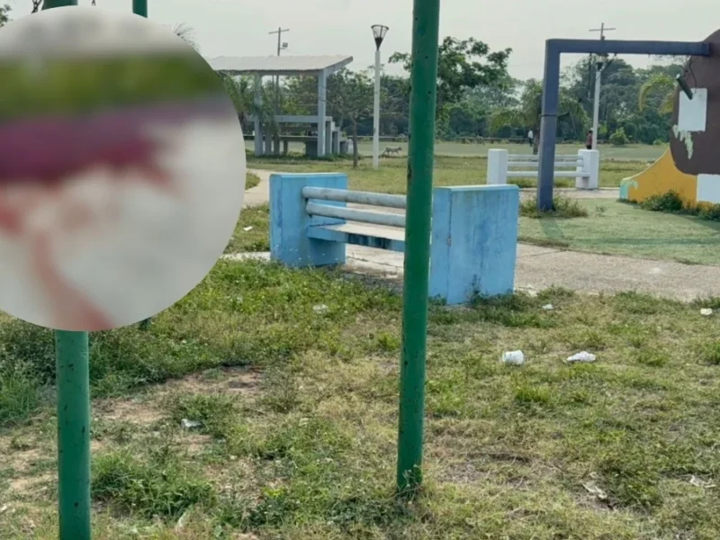 Localizan sin vida a mujer en parque de Ciudad Olmeca; indagan posible homicidio