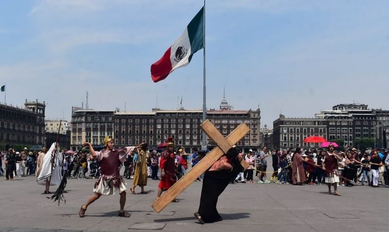 Se celebrarán 25 años de mostrar “La Pasión de Cristo” en el Zócalo