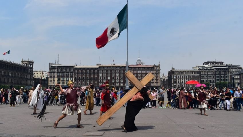 Se celebrarán 25 años de mostrar “La Pasión de Cristo” en el Zócalo