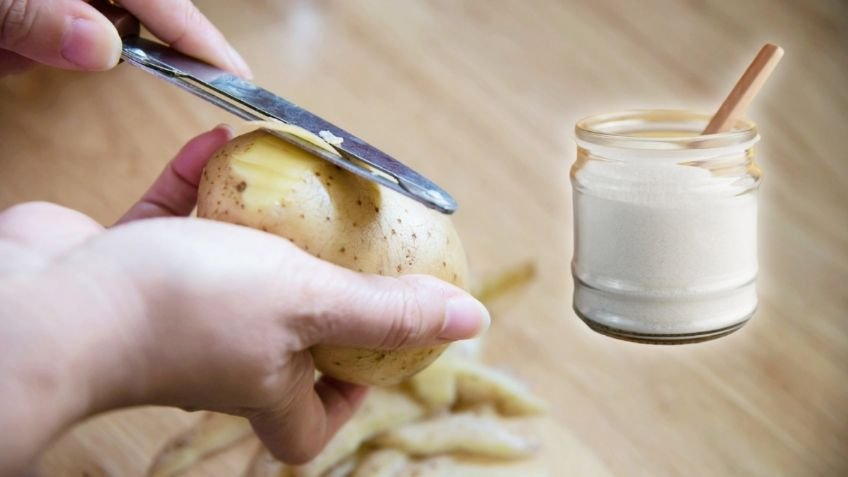 Cáscaras de papa con bicarbonato, el poderoso limpiador casero que tienes en casa y seguro no sabíasb