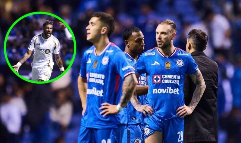 Fracaso de Cruz Azul: eliminado por LAFC en cuartos de Concachampions