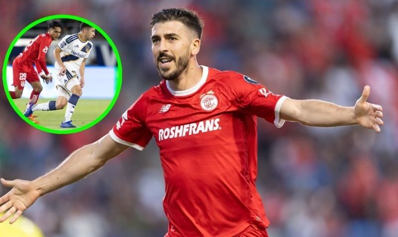 Toluca arrasa 3-0 al LA Galaxy y avanza en la Concacaf Champions Cup