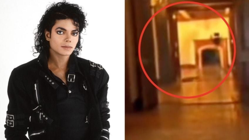 Captan supuesto fantasma de Michael Jackson en plena entrevista para televisión | VIDEO
