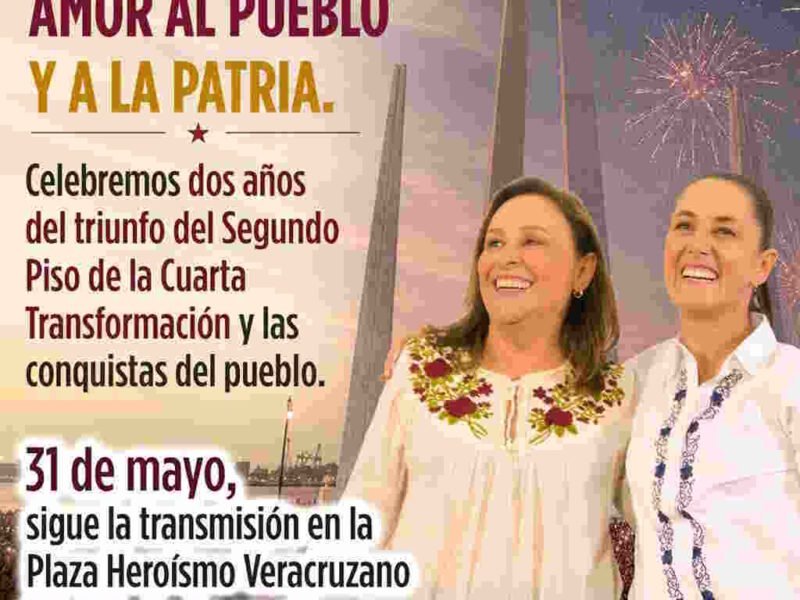 Puerto de Veracruz albergará celebración del segundo piso de la 4T