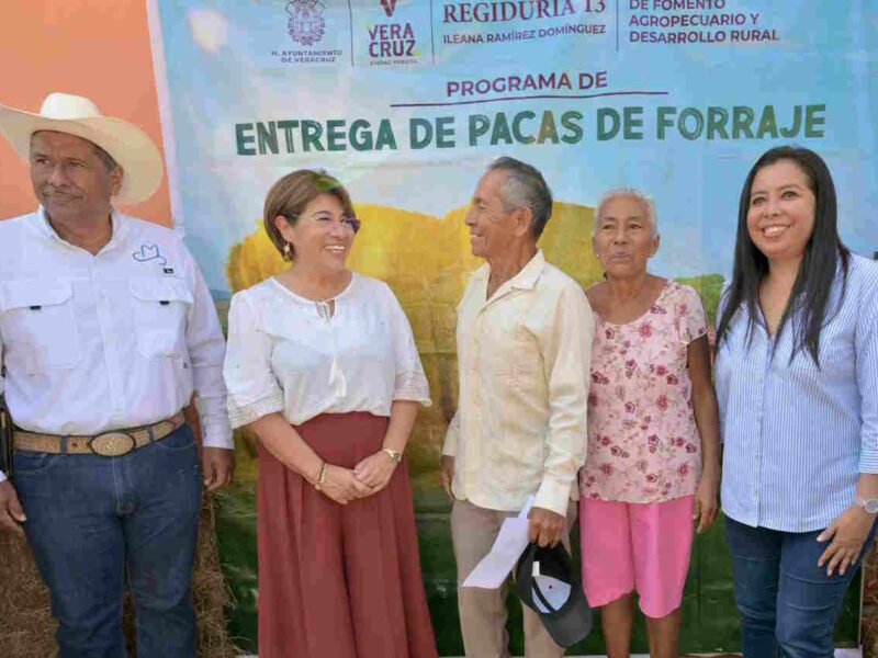 Impulsa Ayuntamiento de Veracruz apoyos al campo y nuevos servicios agrarios en Santa Fe