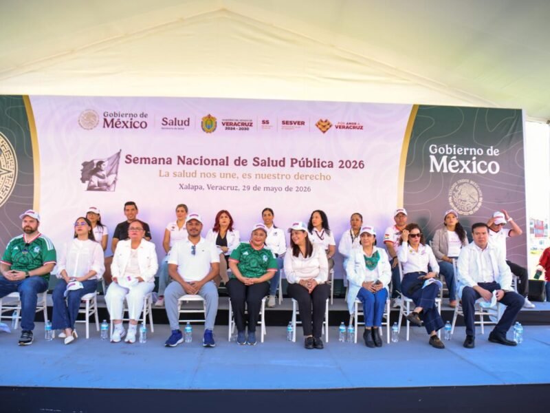 Con diversas acciones, Xalapa se sumó a la Semana Nacional de Salud Pública 2026