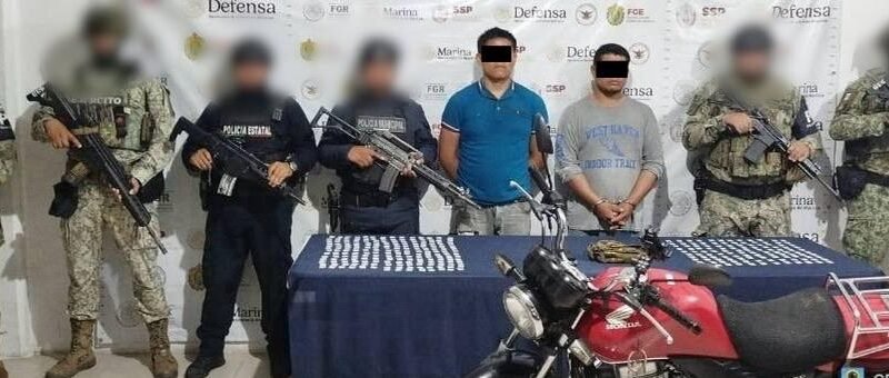 En operativos conjuntos, decomiso de más de400 dosis de presuntos estupefacientes