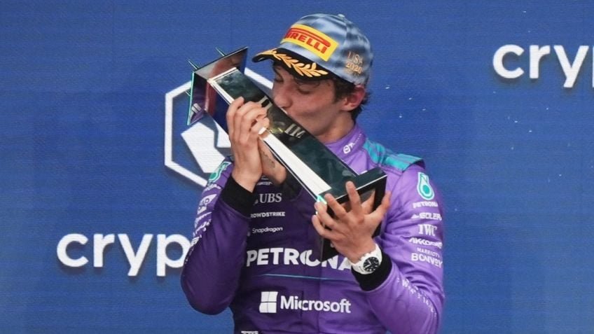 Kimi Antonelly gana el GP de Miami, Checo Pérez terminó en el lugar 16