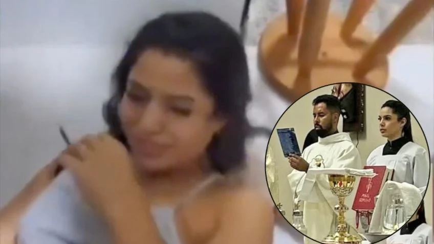 Hallan a sacerdote sosteniendo relaciones con la pareja de otro creyente dentro de su iglesia | Video