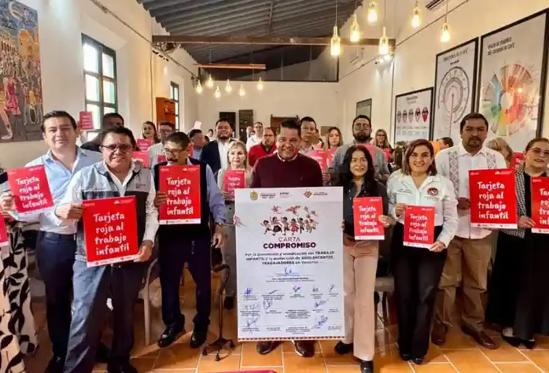 Veracruz refrenda compromiso con la erradicación del trabajo infantil