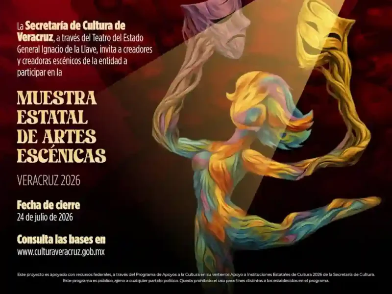 Convoca SECVER a participar en la Muestra Estatal de Artes Escénicas Veracruz