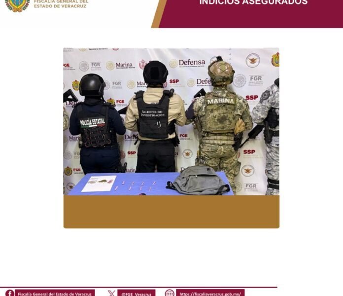 Catean comandancia de la Policía Municipal de Tamiahua; encuentran indicios de marihuana