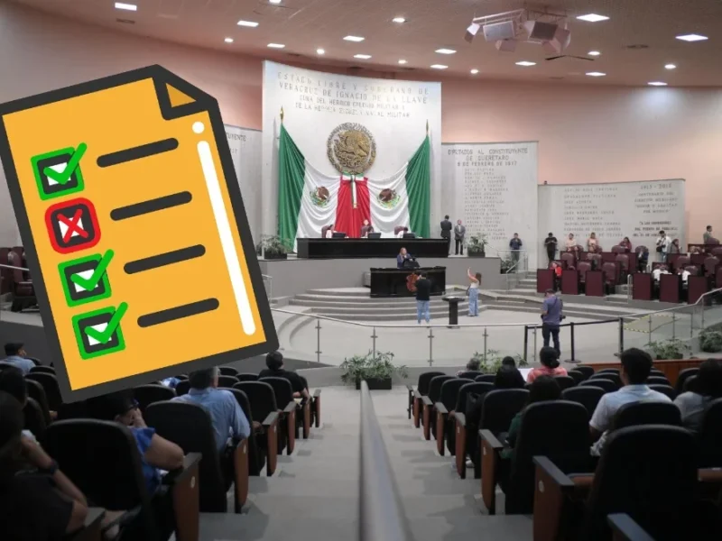 Hay de todos los partidos; estos son los diputados faltistas del Congreso de Veracruz